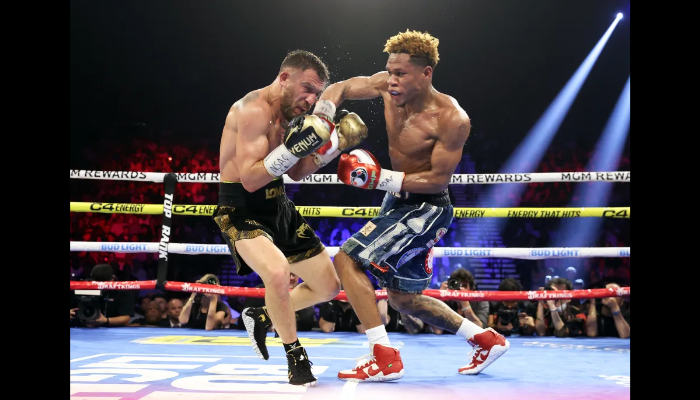 Devin Haney and Vasiliy Lomachenko