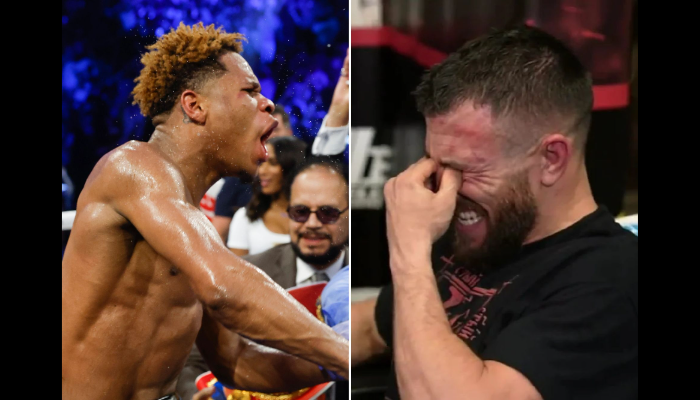 Devin Haney and Vasiliy Lomachenko