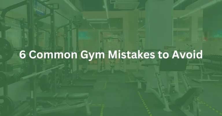 gym mistakes